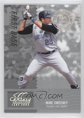 2005 Leaf Century Collection - [Base] - Post Marks Silver #91 - Mike Sweeney /100