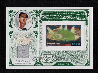 2005 Leaf Century Collection - Stamps - Legendary Fields Materials #S-8 - Ted Williams /9