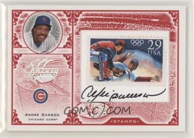 2005 Leaf Century Collection - Stamps - Olympics Signatures #S-40 - Andre Dawson /92