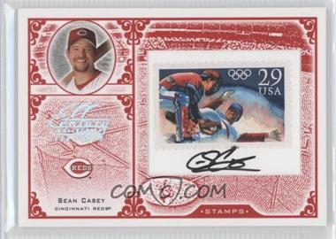 2005 Leaf Century Collection - Stamps - Olympics Signatures #S-46 - Sean Casey /21