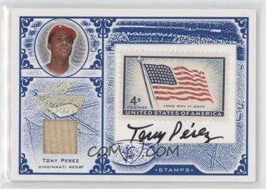 2005 Leaf Century Collection - Stamps - USA Flag Materials Signatures #S-22 - Tony Perez /37