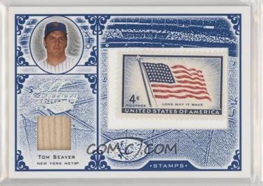 2005 Leaf Century Collection - Stamps - USA Flag Materials #S-34 - Tom Seaver /100
