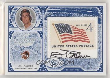 2005 Leaf Century Collection - Stamps - USA Flag Signatures #S-56 - Jim Palmer /22