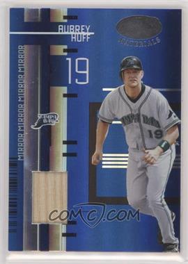 2005 Leaf Certified Materials - [Base] - Mirror Blue Materials Bats #11 - Aubrey Huff /100 [EX to NM]