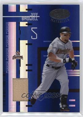 2005 Leaf Certified Materials - [Base] - Mirror Blue Materials Bats #63 - Jeff Bagwell /100 [Good to VG‑EX]