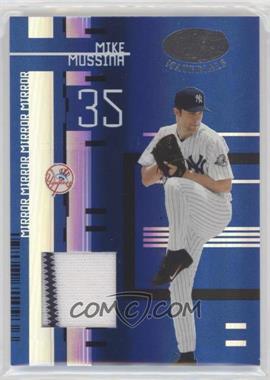 2005 Leaf Certified Materials - [Base] - Mirror Blue Materials Jerseys #113 - Mike Mussina /50