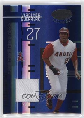 2005 Leaf Certified Materials - [Base] - Mirror Blue Materials Jerseys #149 - Vladimir Guerrero /100