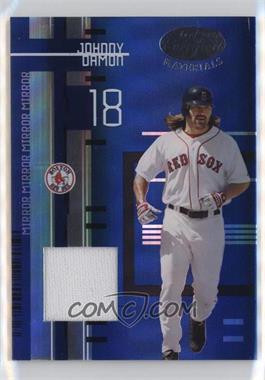 2005 Leaf Certified Materials - [Base] - Mirror Blue Materials Jerseys #73 - Johnny Damon /100