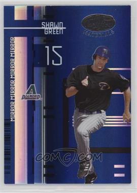 2005 Leaf Certified Materials - [Base] - Mirror Blue #136 - Shawn Green /50