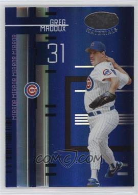 2005 Leaf Certified Materials - [Base] - Mirror Blue #46 - Greg Maddux /50