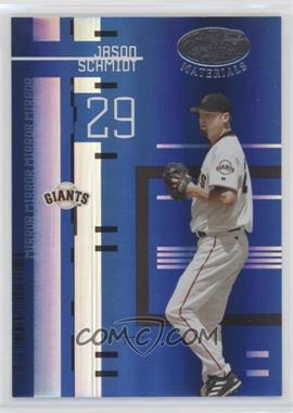 2005 Leaf Certified Materials - [Base] - Mirror Blue #58 - Jason Schmidt /50