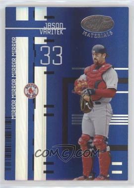 2005 Leaf Certified Materials - [Base] - Mirror Blue #59 - Jason Varitek /50 [EX to NM]