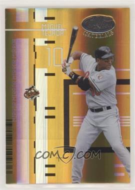 2005 Leaf Certified Materials - [Base] - Mirror Gold #111 - Miguel Tejada /25