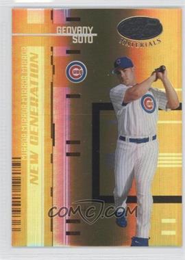 2005 Leaf Certified Materials - [Base] - Mirror Gold #214 - New Generation - Geovany Soto /25