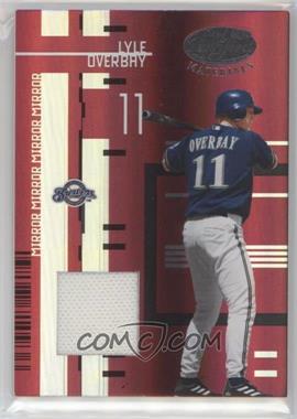 2005 Leaf Certified Materials - [Base] - Mirror Red Materials Jerseys #97 - Lyle Overbay /250