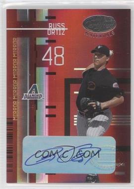 2005 Leaf Certified Materials - [Base] - Mirror Red Signatures #130 - Russ Ortiz /10