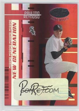 2005 Leaf Certified Materials - [Base] - Mirror Red Signatures #230 - New Generation - Paulino Reynoso /49