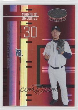 2005 Leaf Certified Materials - [Base] - Mirror Red #128 - Magglio Ordonez /100