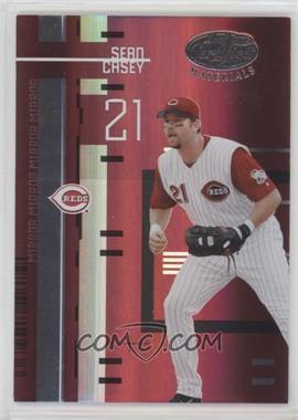 2005 Leaf Certified Materials - [Base] - Mirror Red #135 - Sean Casey /100