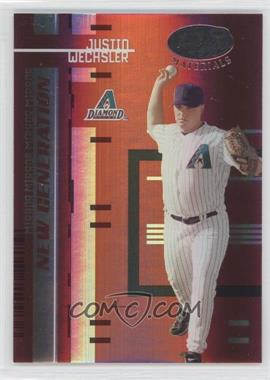 2005 Leaf Certified Materials - [Base] - Mirror Red #222 - New Generation - Justin Wechsler /100