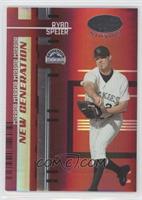 New Generation - Ryan Speier #/100