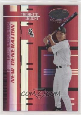 2005 Leaf Certified Materials - [Base] - Mirror Red #246 - New Generation - Tadahito Iguchi /100