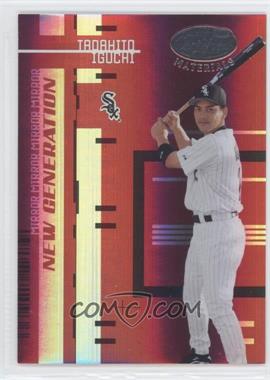 2005 Leaf Certified Materials - [Base] - Mirror Red #246 - New Generation - Tadahito Iguchi /100