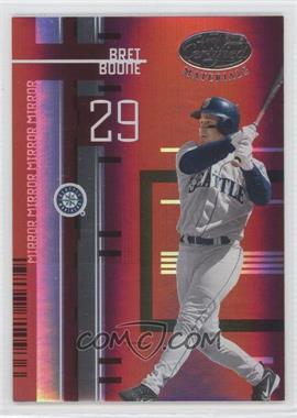 2005 Leaf Certified Materials - [Base] - Mirror Red #4 - Bret Boone /100