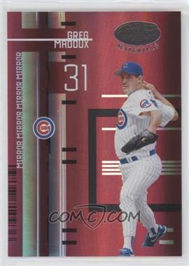 2005 Leaf Certified Materials - [Base] - Mirror Red #46 - Greg Maddux /100