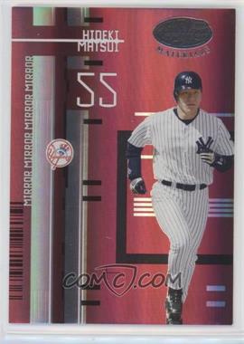 2005 Leaf Certified Materials - [Base] - Mirror Red #47 - Hideki Matsui /100