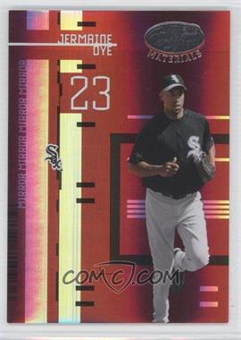 2005 Leaf Certified Materials - [Base] - Mirror Red #67 - Jermaine Dye /100