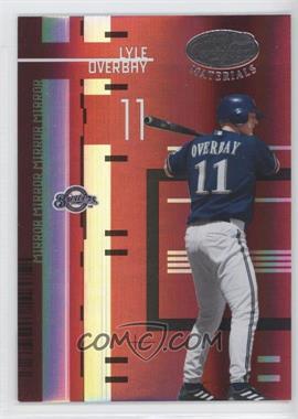 2005 Leaf Certified Materials - [Base] - Mirror Red #97 - Lyle Overbay /100