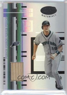 2005 Leaf Certified Materials - [Base] - Mirror White Materials Bats #11 - Aubrey Huff /250