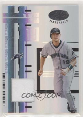 2005 Leaf Certified Materials - [Base] - Mirror White Materials Jerseys #11 - Aubrey Huff /150