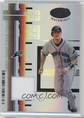 2005 Leaf Certified Materials - [Base] - Mirror White Materials Jerseys #11 - Aubrey Huff /150