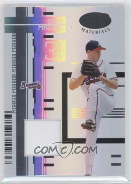 2005 Leaf Certified Materials - [Base] - Mirror White Materials Jerseys #178 - Greg Maddux /200