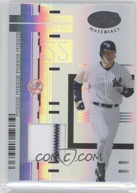 2005 Leaf Certified Materials - [Base] - Mirror White Materials Jerseys #47 - Hideki Matsui /100