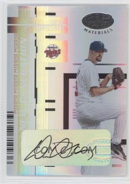 2005 Leaf Certified Materials - [Base] - Mirror White Signatures #209 - New Generation - Dave Gassner /15