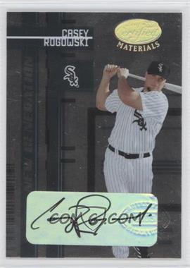 2005 Leaf Certified Materials - [Base] #204 - New Generation - Casey Rogowski /499