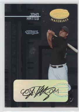 2005 Leaf Certified Materials - [Base] #220 - New Generation - John Hattig /499