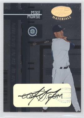 2005 Leaf Certified Materials - [Base] #228 - New Generation - Mike Morse /499