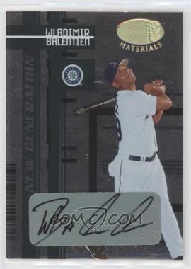 2005 Leaf Certified Materials - [Base] #243 - New Generation - Wladimir Balentien /499