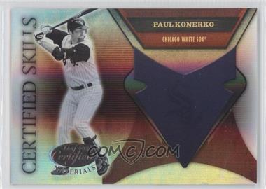 2005 Leaf Certified Materials - Certified Skills - Mirror #CS-20 - Paul Konerko