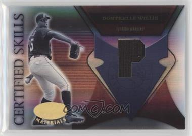 2005 Leaf Certified Materials - Certified Skills - Positions Materials #CS-7 - Dontrelle Willis /100