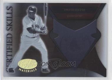 2005 Leaf Certified Materials - Certified Skills #CS-6 - David Ortiz