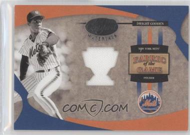 2005 Leaf Certified Materials - Fabric of the Game - Rewards #FG-154 - Dwight Gooden /50