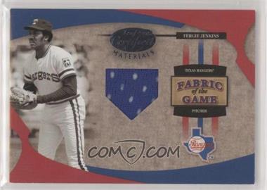 2005 Leaf Certified Materials - Fabric of the Game #FG-42 - Fergie Jenkins /50