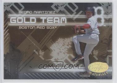 2005 Leaf Certified Materials - Gold Team #GT-20 - Pedro Martinez