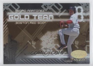 2005 Leaf Certified Materials - Gold Team #GT-20 - Pedro Martinez