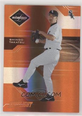 2005 Leaf Limited - [Base] - Spotlight Bronze #132 - Shingo Takatsu /99